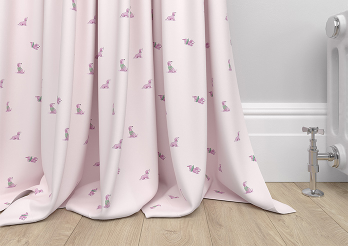 Dasching About, Puppy Princess - Made to Measure Curtains - Image 6